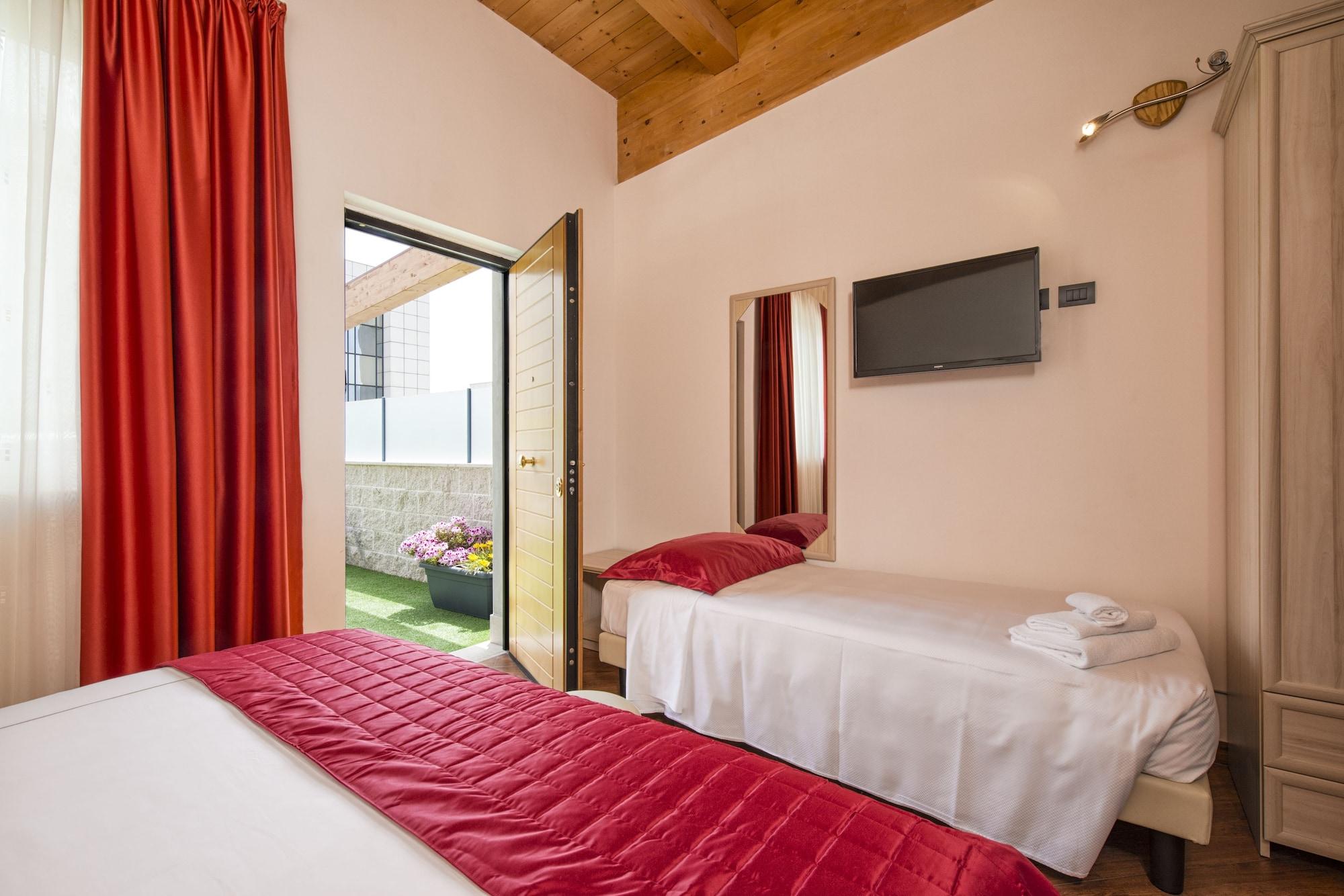 Simon Hotel Pomezia Eksteriør bilde