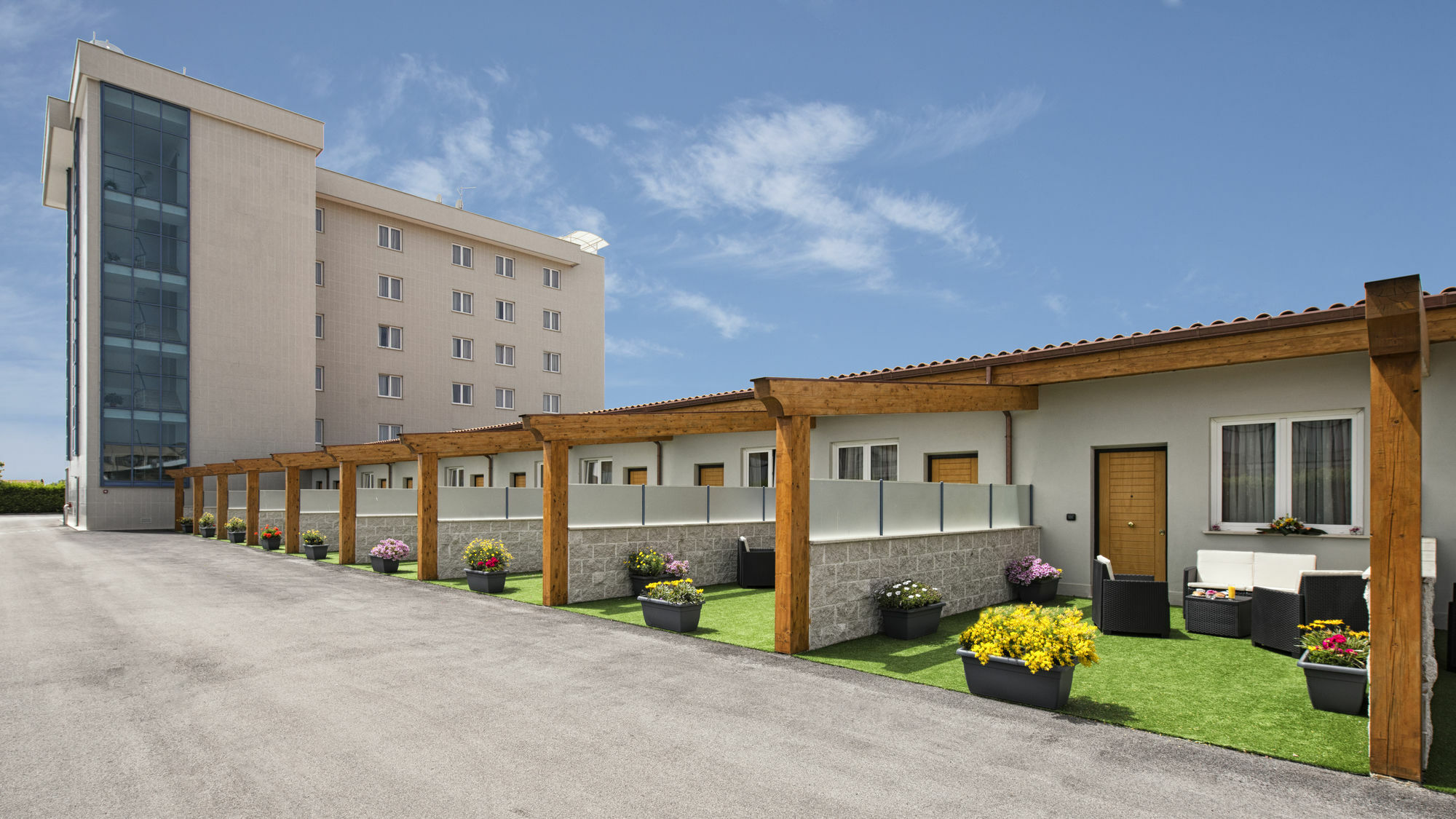 Simon Hotel Pomezia Eksteriør bilde