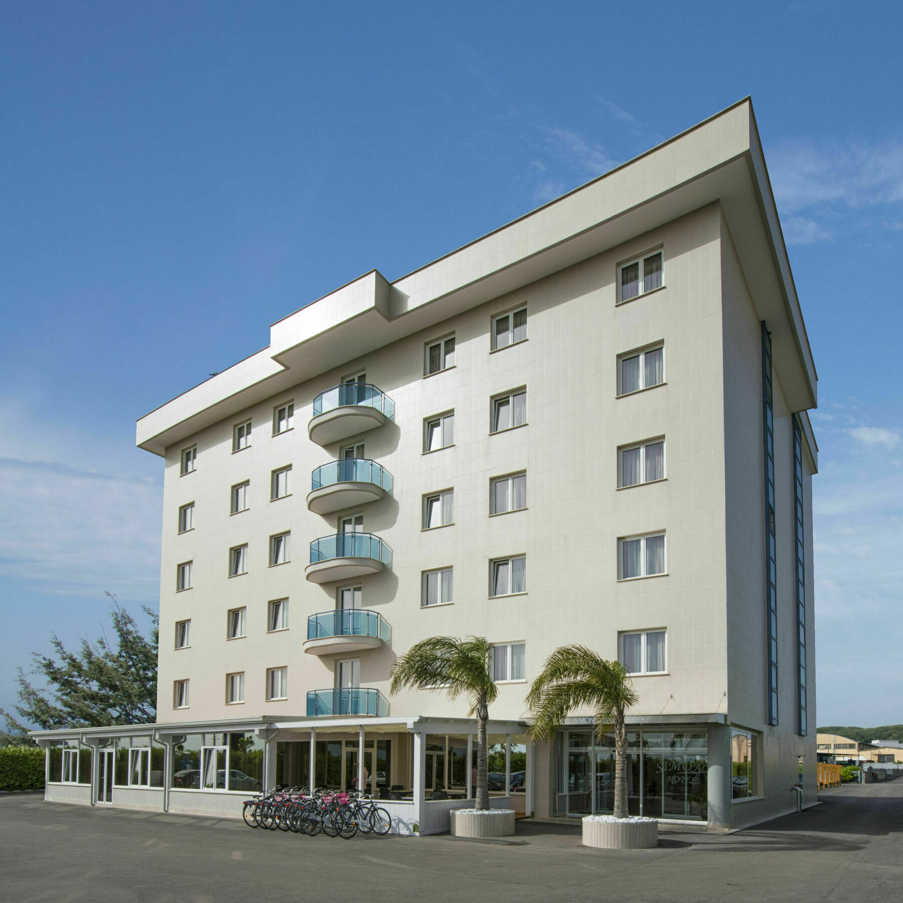 Simon Hotel Pomezia Eksteriør bilde